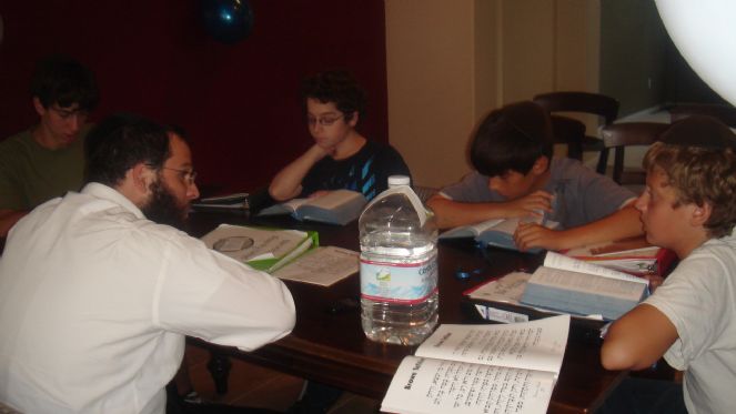 Rabbi with bar mitzvah1