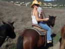 Alla, enjoying the ride!